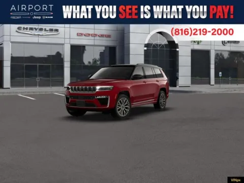 Red 2026 Jeep Grand Cherokee L Summit for sale in Platte City, MO