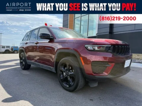 Red 2024 Jeep Grand Cherokee Altitude X for sale in Platte City, MO