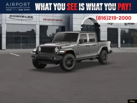 Gray 2026 Jeep Gladiator Willys for sale in Platte City, MO
