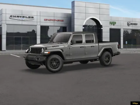 Photos of 2026 Jeep Gladiator Willys for sale in Platte City, MO at Airport Chrysler Dodge Jeep Ram