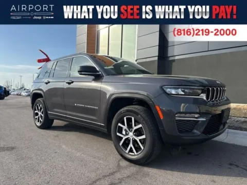 Gray 2024 Jeep Grand Cherokee Limited for sale in Platte City, MO