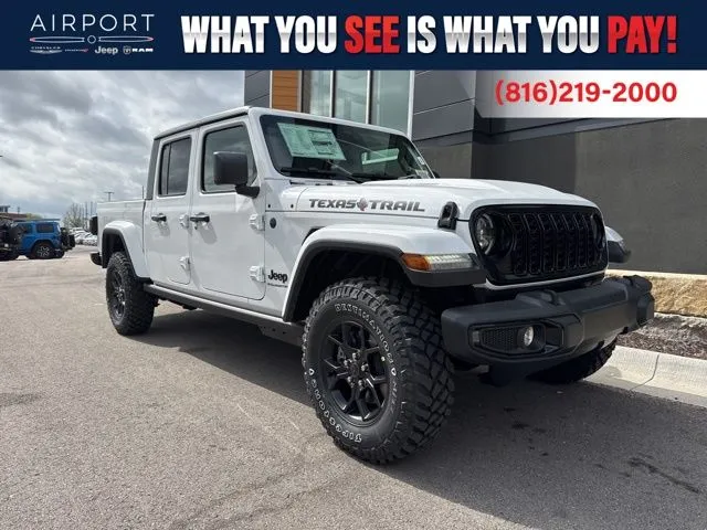 White 2026 Jeep Gladiator Willys for sale in Platte City, MO