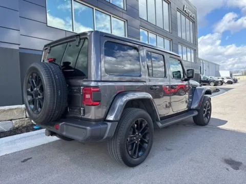 Another view of 2022 Jeep Wrangler Unlimited Sahara 4xe for sale in Platte City, MO at Airport Chrysler Dodge Jeep Ram