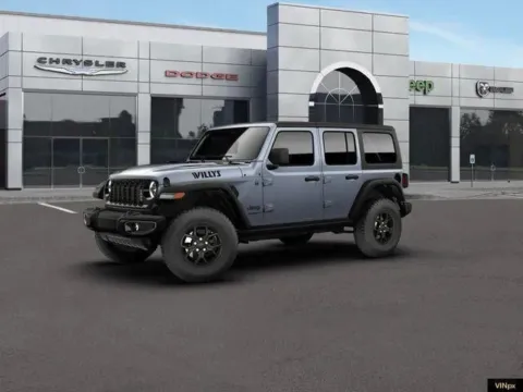 Photos of 2026 Jeep Wrangler Willys for sale in Platte City, MO at Airport Chrysler Dodge Jeep Ram