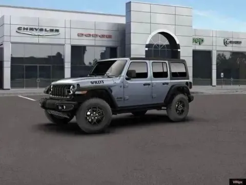 Photos of 2026 Jeep Wrangler Willys for sale in Platte City, MO at Airport Chrysler Dodge Jeep Ram
