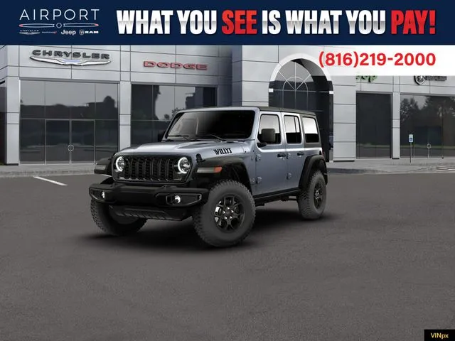 Blue 2026 Jeep Wrangler Sport for sale in Platte City, MO