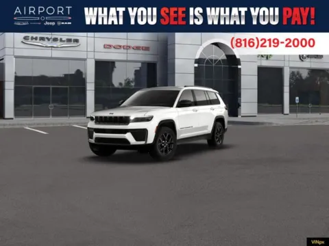 White 2026 Jeep Grand Cherokee L Laredo for sale in Platte City, MO