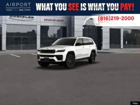 White 2026 Jeep Grand Cherokee L Laredo for sale in Platte City, MO