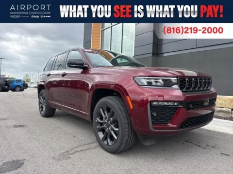 Red 2026 Jeep Grand Cherokee Limited Reserve for sale in Platte City, MO