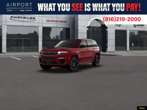 Red 2026 Jeep Grand Cherokee Limited Reserve for sale in Platte City, MO