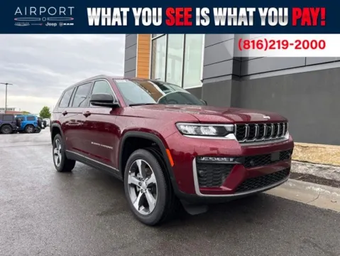 Red 2026 Jeep Grand Cherokee L Limited for sale in Platte City, MO