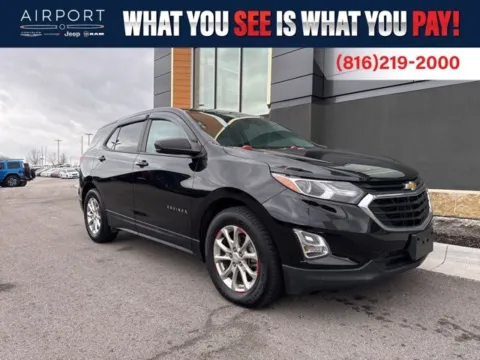 Black 2021 Chevrolet Equinox LS for sale in Platte City, MO