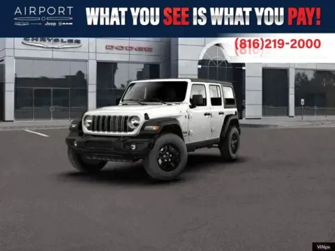 White 2026 Jeep Wrangler Sport for sale in Platte City, MO