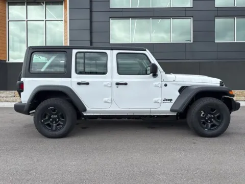 Photos of 2026 Jeep Wrangler Sport for sale in Platte City, MO at Airport Chrysler Dodge Jeep Ram