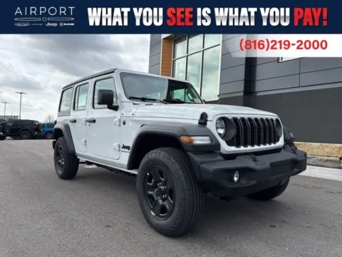 White 2026 Jeep Wrangler Sport for sale in Platte City, MO