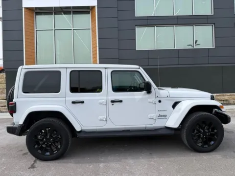 Photos of 2023 Jeep Wrangler Sahara 4xe for sale in Platte City, MO at Airport Chrysler Dodge Jeep Ram