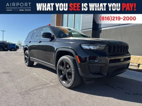 Black 2024 Jeep Grand Cherokee L Altitude X for sale in Platte City, MO