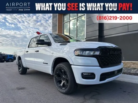 White 2026 Ram 1500 Big Horn/Lone Star for sale in Platte City, MO