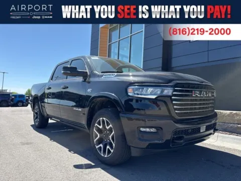 Black 2026 Ram 1500 Laramie for sale in Platte City, MO