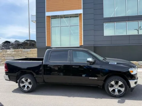 Photos of 2023 Ram 1500 Laramie for sale in Platte City, MO at Airport Chrysler Dodge Jeep Ram