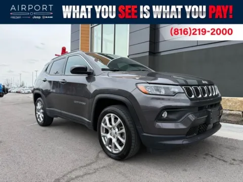 Gray 2023 Jeep Compass Latitude Lux for sale in Platte City, MO