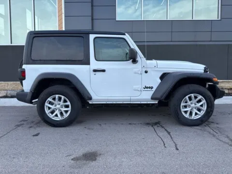 Photos of 2023 Jeep Wrangler Sport S for sale in Platte City, MO at Airport Chrysler Dodge Jeep Ram