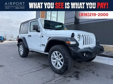White 2023 Jeep Wrangler Sport S for sale in Platte City, MO