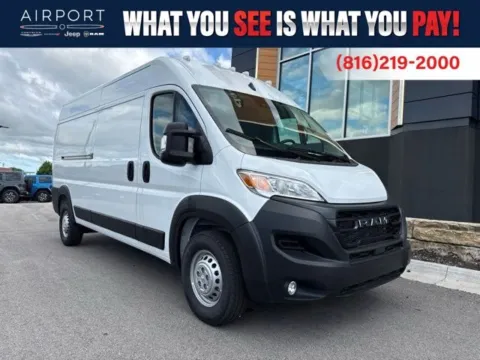 White 2026 Ram ProMaster 2500 High Roof for sale in Platte City, MO