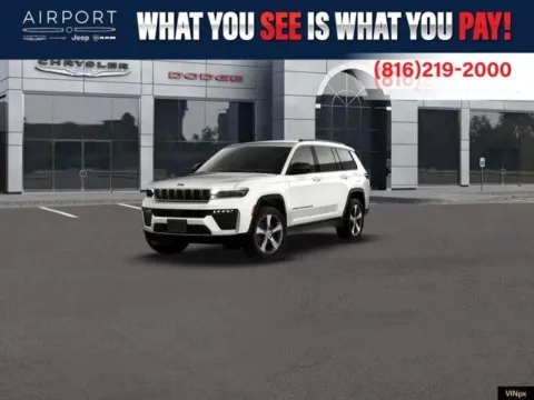 White 2026 Jeep Grand Cherokee L Limited for sale in Platte City, MO