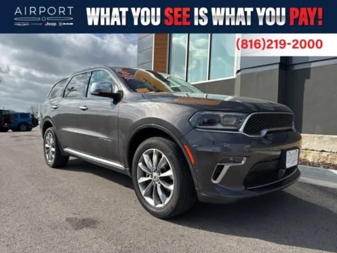 Gray 2021 Dodge Durango Citadel for sale in Platte City, MO