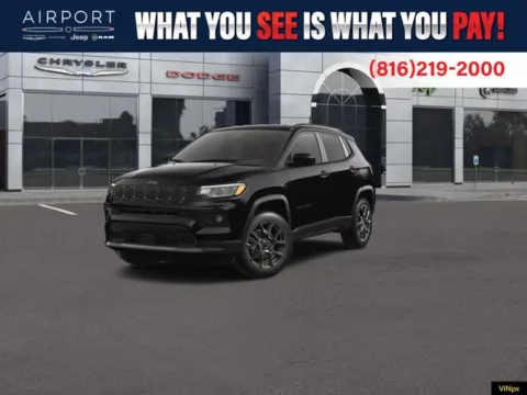 Black 2026 Jeep Compass Latitude for sale in Platte City, MO