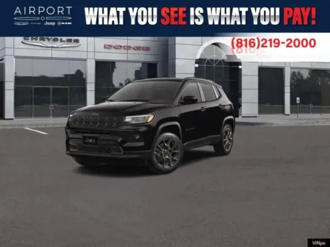 Black 2026 Jeep Compass Latitude for sale in Platte City, MO