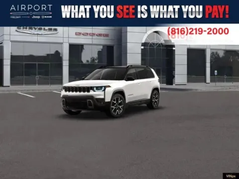 White 2026 Jeep Cherokee Overland for sale in Platte City, MO