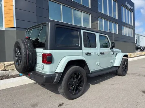 Another view of 2023 Jeep Wrangler Sahara 4xe for sale in Platte City, MO at Airport Chrysler Dodge Jeep Ram
