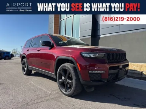 Red 2023 Jeep Grand Cherokee L Limited for sale in Platte City, MO
