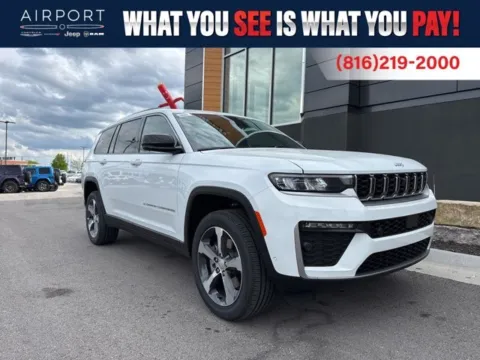 White 2026 Jeep Grand Cherokee L Limited for sale in Platte City, MO