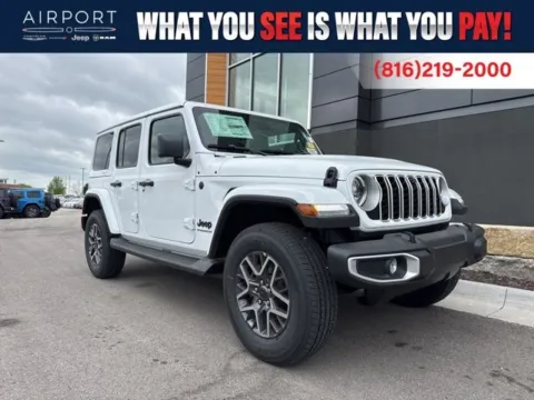 White 2026 Jeep Wrangler Sahara for sale in Platte City, MO