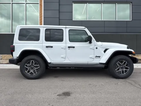 Photos of 2026 Jeep Wrangler Sahara for sale in Platte City, MO at Airport Chrysler Dodge Jeep Ram