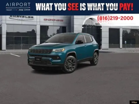 Blue 2026 Jeep Compass Latitude for sale in Platte City, MO