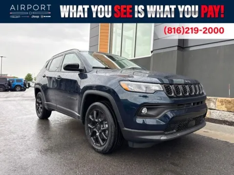 Blue 2026 Jeep Compass Latitude for sale in Platte City, MO