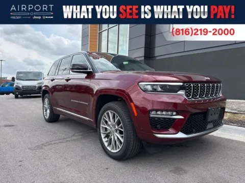 Red 2024 Jeep Grand Cherokee Summit for sale in Platte City, MO