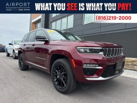 Red 2024 Jeep Grand Cherokee Summit for sale in Platte City, MO