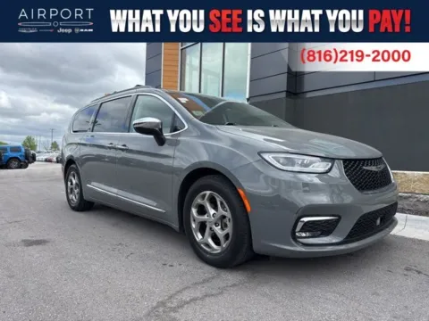 Gray 2023 Chrysler Pacifica Limited for sale in Platte City, MO