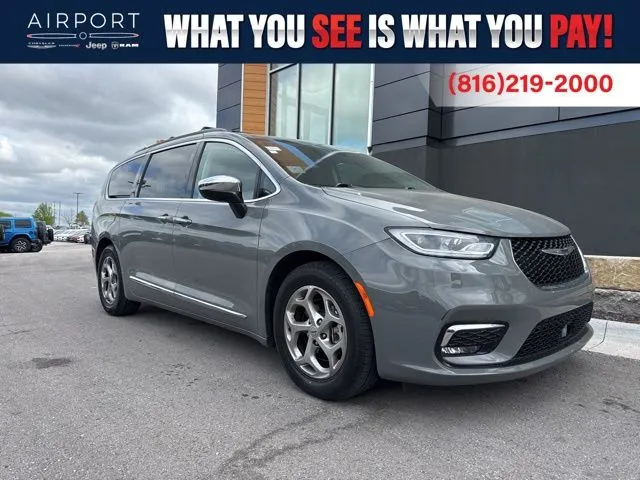 Gray 2023 Chrysler Pacifica Limited for sale in Platte City, MO
