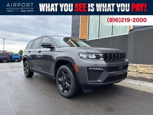 Gray 2026 Jeep Grand Cherokee L Limited for sale in Platte City, MO