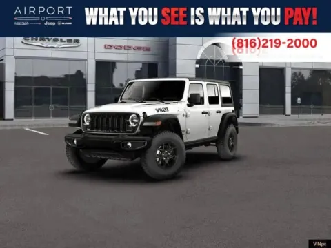 White 2026 Jeep Wrangler Willys for sale in Platte City, MO
