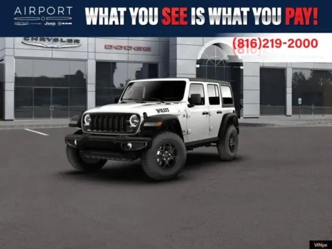 White 2026 Jeep Wrangler Willys for sale in Platte City, MO