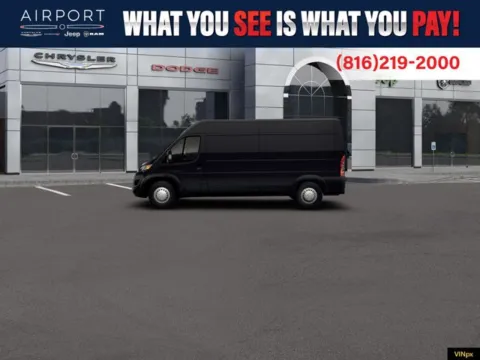 Black 2026 Ram ProMaster 2500 High Roof for sale in Platte City, MO