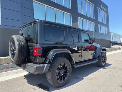 Another view of 2023 Jeep Wrangler Sahara 4xe for sale in Platte City, MO at Airport Chrysler Dodge Jeep Ram