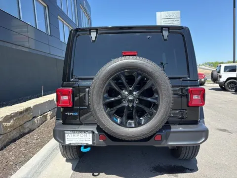 More photos of 2023 Jeep Wrangler Sahara 4xe at Airport Chrysler Dodge Jeep Ram, MO